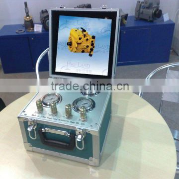 portable hydraulic pump and motor pressure meters