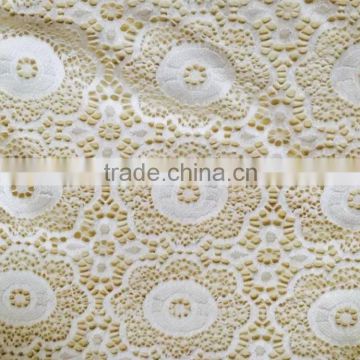 cheap wholesale knitting lace fabric for dress making