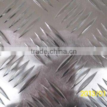 5 bars embossed aluminum sheet 5082 5052 HO