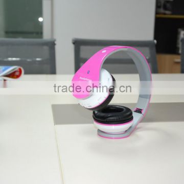 Hot selling SD card Wireless over the head headset for laptop