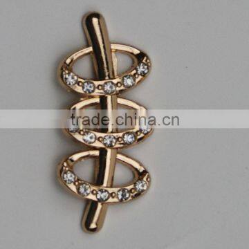 small spring metal clip for shoe rhinestone