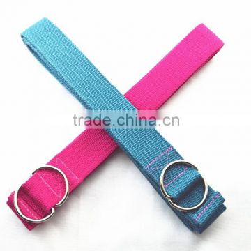 Eco friendly and durable cotton Durable buckle holds Yoga strap