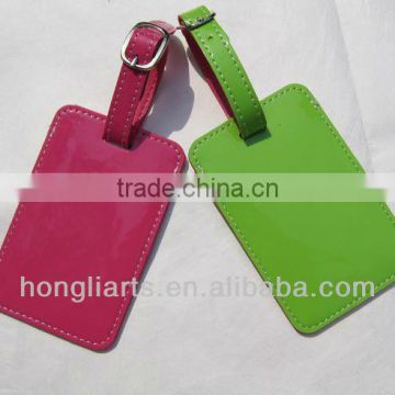JLT003 PVC leather luggage tag