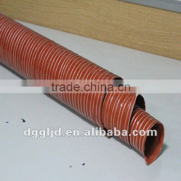 Red silicone hose