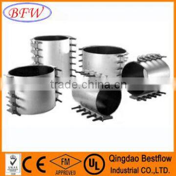 China high quality stainless steel hydraulic pipe double bands repair clamps