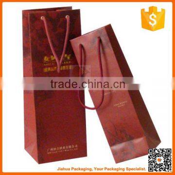 2015 High quality paper wine bag