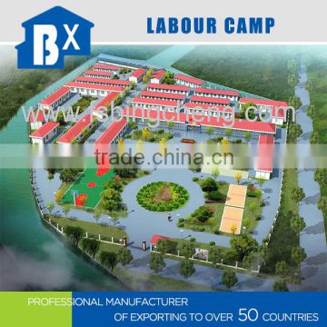 Labor camp prefabricated K house for accommodation