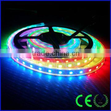 60ic/m 60leds/m digital waterproof flexible silicon glue led strip