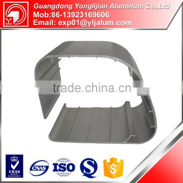 Aluminum Oval Frame of Anodized Extrusion Profile