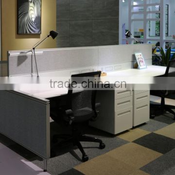 2016 low partition design 4 persons office furniture (SBD-series)