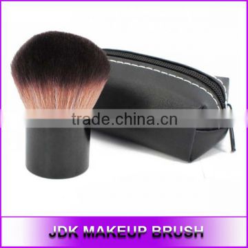 JDK Makeup brushes Aluminum cosmetic nylon brush Kabuki Powder brush with case Shenzhen Manufacturer
