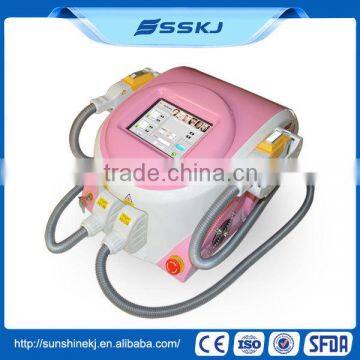 SHR opt technology! 2 in 1 multifunction shr opt fast hair removal (CE SFDA)
