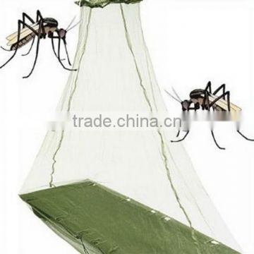 Conical shape LLIN Deltamethrin treated mosquito nets for military folded bed
