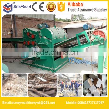 wood recycling machinery wood pallet shredder for sale