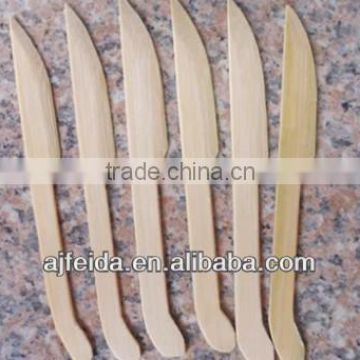Bamboo knife.