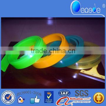 solvent resistant plastic squeegee for printing