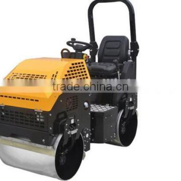 China Low price ride-on diesel engine road roller 1-3 ton