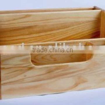 Desktop organizer/wooden box/wooden organizer/SEN0803