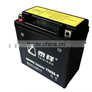 YTX9L-BS Liyang MF Batteries for motorcycle