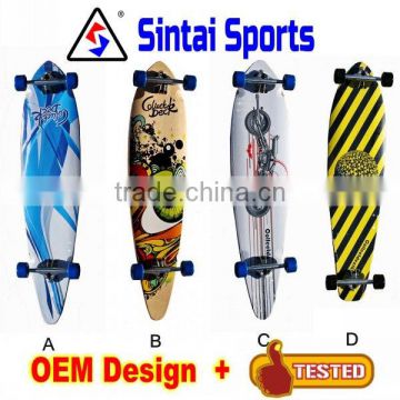 2017 new Design Longboard Skateboard with CE