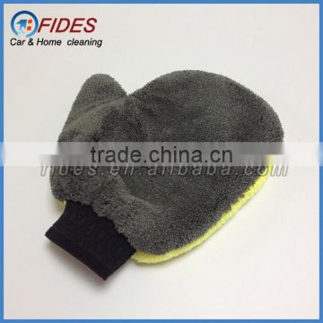 Micro fibre polyester coral finger microfiber glove for car dusting