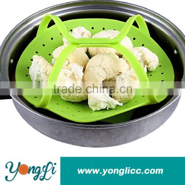 Wholesale China Dailylife Cooking Non Toxic Eco Friendly Steamer Silicone Pot
