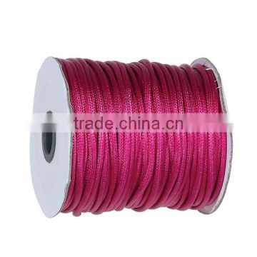 High Quality Fuchsia 3mm Polyamide Nylon Jewelry Thread Cord