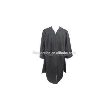 Master Graduation Gown-Black Color