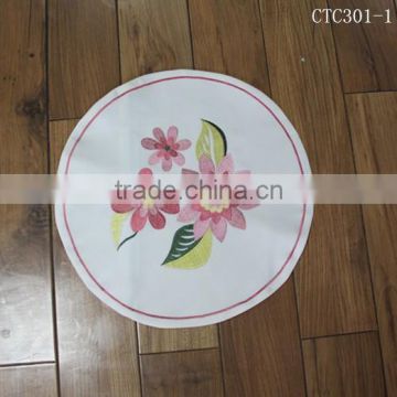 100% polyester round cushion covers