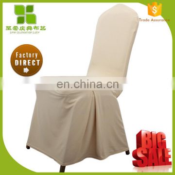 fancy lycra pleated chair cover for banquet
