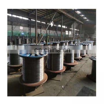 Hot Dipped galvanized spool wire 0.13mm for scourer