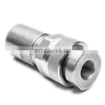 Stainless steel fitting adapter quick disconnect for hose pumps fittings coupler