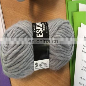 100% Australia Merino Wool Roving Top Super Chunky Giant Thick Wool Yarn