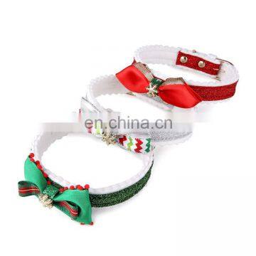Wholesale high quality cute holiday christmas new designers pet dog collars