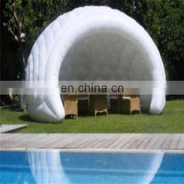 White Customized Size Inflatable Camping Tent Inflatable Exhibition Tent For Sale