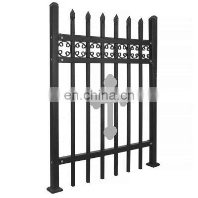 Pvc Picket Weld Fence Steel Fencing Trellis Wrought Iron Fencing & Gate
