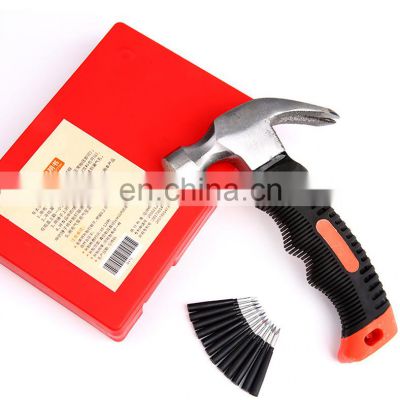 Emergency Tire Repair Nail With Claw Hammer Carry Case