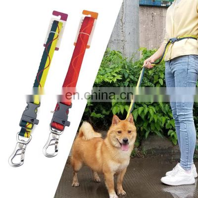 heavy duty dog training and running leash buffer leash with whistle