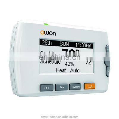 ZigBee single-stage programmable thermostat US