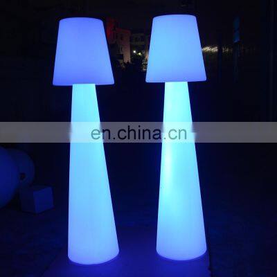 floor vase large tall /Modern decorative retro industrial wholesale fluorescent color changing design floor lamps