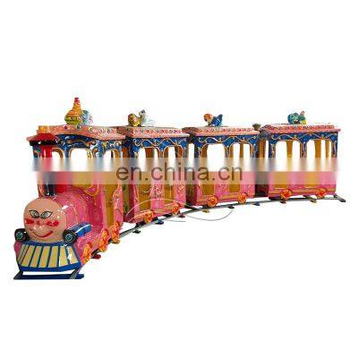 New Kids Small Electric Train Amusement Park Ride Mini Track Train Children Rides