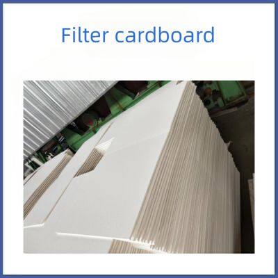 Fine filtration cardboard coarse filtration cardboard