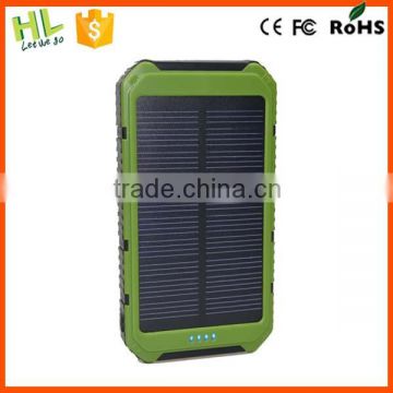Usableness dual micro usb solar pv cell phone charger 10000mah                        
                                                Quality Choice