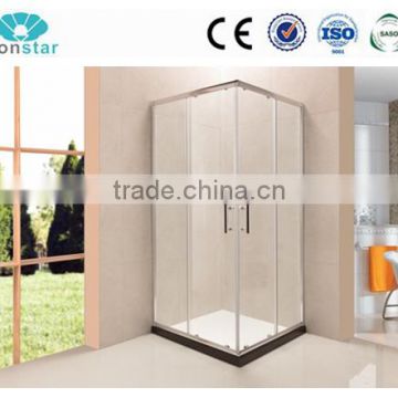 hot sell wholesale comfortable bathroom shower walk in glass shower enclosure, shower screen