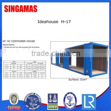 45ft Prefabricated Building Container Houses