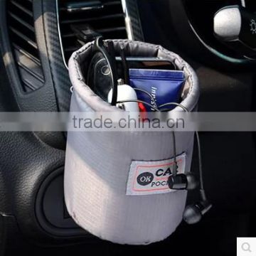 Factory supply car air outlet organizer bag, car storage bag