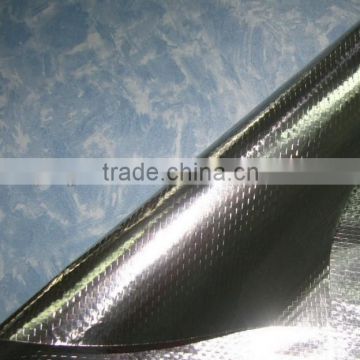 Breathable woven cloth aluminized film heat insulation