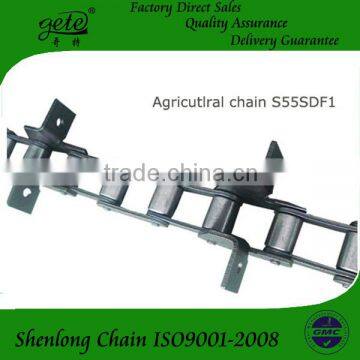 S55 agricultural roller chains with SD attachments-IRan market hot sales chain