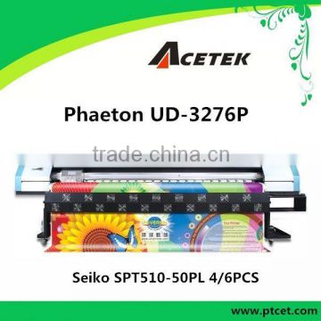 10ft digital flex printing machine Factory price! Phaeton UD-3276P (spt head, 6 color)