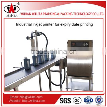 Industry CIJ plastic bag barcode printing machine for small business